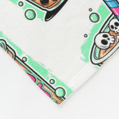 Boba Blast – Sip or Die! Fleece Blanket (Hoek)