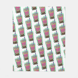 Boba Blast – Sip or Die! Fleece Blanket Deken