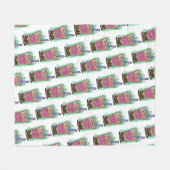 Boba Blast – Sip or Die! Fleece Blanket Deken (Voorkant (Horizontaal))