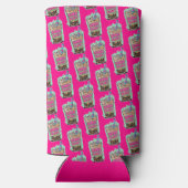 Boba Blast – Sip or Die! Foam Can/Bottle Cooler (Achterkant)