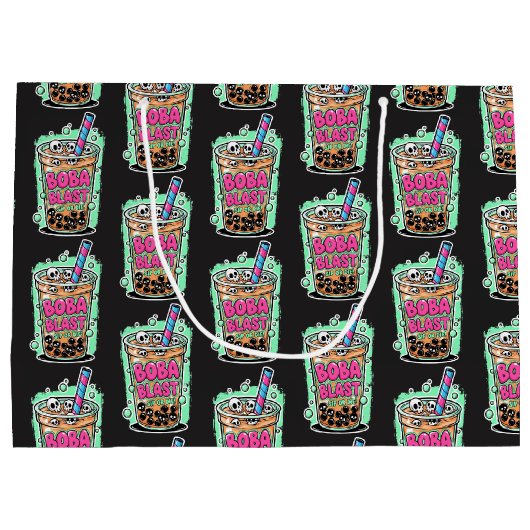 Boba Blast – Sip or Die! Gift Bag Groot Cadeauzakje (Achterkant)