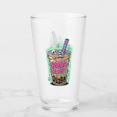 Boba Blast – Sip or Die! Glass Cup Glas (Achterkant)