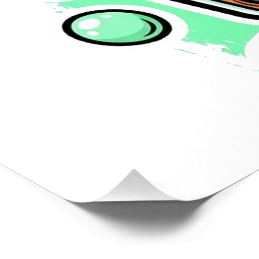 Boba Blast – Sip or Die! Glossy Poster (Hoek)