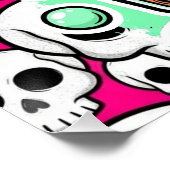 Boba Blast – Sip or Die! Glossy Poster (Hoek)