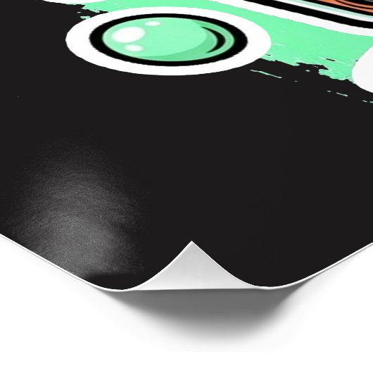 Boba Blast – Sip or Die! Glossy Poster (Hoek)