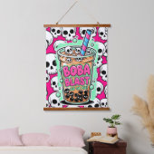 Boba Blast – Sip or Die!  Hangend Wandkleed (Slaapkamer)