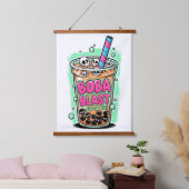 Boba Blast – Sip or Die!  Hangend Wandkleed (Slaapkamer)