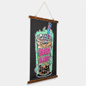 Boba Blast – Sip or Die! Hangend Wandkleed (Gebogen)