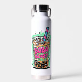 Boba Blast – Sip or Die! Insulated Bottle Waterfles (Voorkant)
