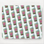 Boba Blast – Sip or Die! Mousepad Muismat (Voorkant)
