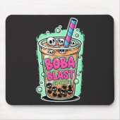 Boba Blast – Sip or Die! Mousepad Muismat (Voorkant)