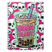 Boba Blast – Sip or Die!  Notitieboek (Voorkant)