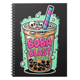 Boba Blast – Sip or Die! Notitieboek