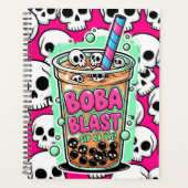 Boba Blast – Sip or Die! Planner (Voorkant)