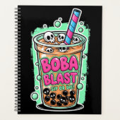 Boba Blast – Sip or Die! Planner (Voorkant)