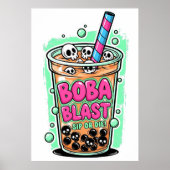 Boba Blast – Sip or Die! Poster (Voorkant)