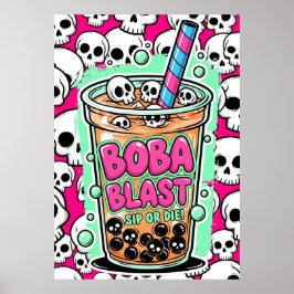 Boba Blast – Sip or Die! Poster