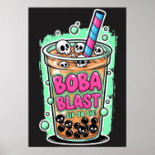 Boba Blast – Sip or Die! Poster (Voorkant)