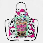 Boba Blast – Sip or Die! Schort (Voorkant)