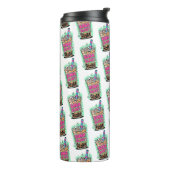 Boba Blast – Sip or Die! Thermal Tumbler Thermosbeker (Gedraaid links)