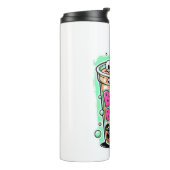 Boba Blast – Sip or Die! Thermal Tumbler Thermosbeker (Gedraaid links)