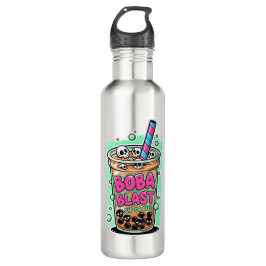Boba Blast – Sip or Die! Water Bottle Waterfles
