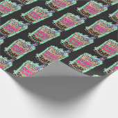 Boba Blast – Sip or Die! Wrapping Paper Cadeaupapier (Hoek)