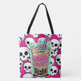 Boba Blast – Slurp of Sterf! Boodschappentas Tote Bag
