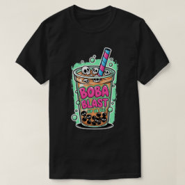 Boba Blast – Slurp of Sterf! Donker T-shirt