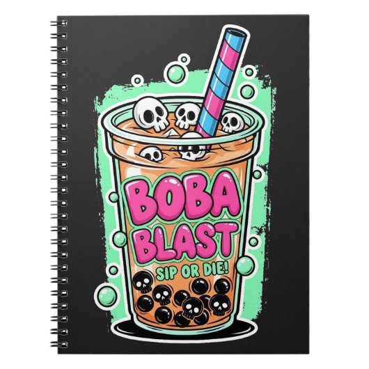 Boba Blast – Slurp of Sterf! Notitieboek (Voorkant)