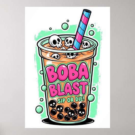 Boba Blast – Slurp of Sterf! Poster (Voorkant)