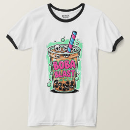 Boba Blast – Slurp of Sterf! Ringer T-Shirt