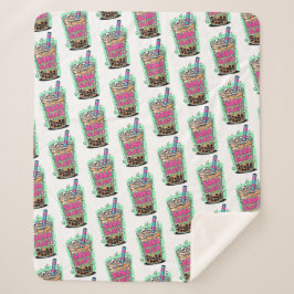 Boba Blast – Slurp of Sterven! Sherpa Dekbed Deken