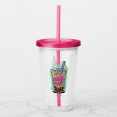 Boba Blast – Slurpen of Sterven! Acrylcop Acryl Drinkbeker (Voorkant)