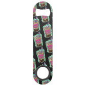 Boba Blast – Stainless Steel Bottle Opener Speed Flessenopener (Achterkant)