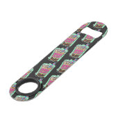 Boba Blast – Stainless Steel Bottle Opener Speed Flessenopener (Achterkant Gekanteld)