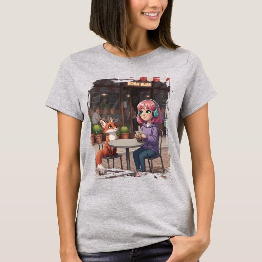 Boba Bliss en Chaos T-shirt (Voorkant)