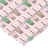 Boba Bubble Tapioca Pearl Milk Tea Drink Foodie Tafelkleed (Gekanteld)