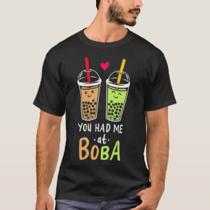 Boba Bubble Tea Kawaii horse racing falkenstein T-shirt