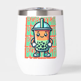 Boba Bubble Tea Kawaii Schattigee Cartoon