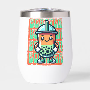 Boba Bubble Tea Kawaii Schattigee Cartoon