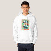 Boba Bubble Tea Kawaii Schattigee Cartoon Hoodie (Voorkant volledig)