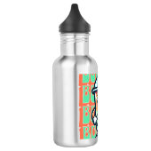 Boba Bubble Tea Kawaii Schattigee Cartoon Waterfles (Links)