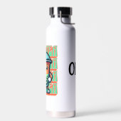 Boba Bubble Tea Kawaii Schattigee Cartoon Waterfles (Links)