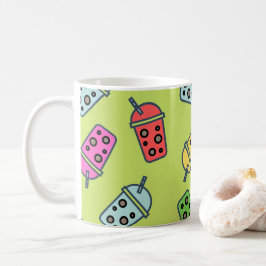 Boba Bubble Tea Pattern Koffiemok