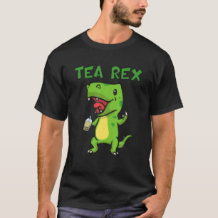 Boba Bubble Tea Rex T-shirt
