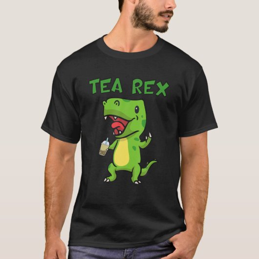 Boba Bubble Tea Rex T-shirt (Voorkant)