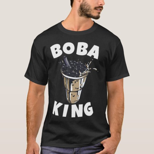 Boba Bubble Tea Sweet Drink grappig T-shirt (Voorkant)