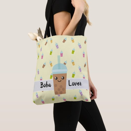 Boba Bubble Tea Tapioca Milk Tea Drink Lover Tas (Dichtbij)