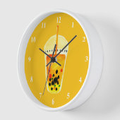 Boba Bubble theekunst illustratie (Hoek)